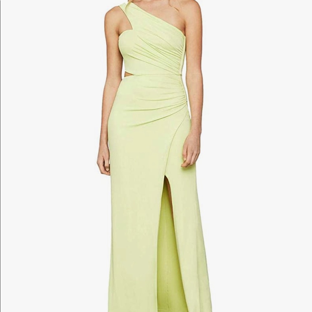 One Shoulder Cut-Out Evening Dress